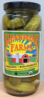 Pickles - Baby Dill ORGANIC (Sunshine Farms)